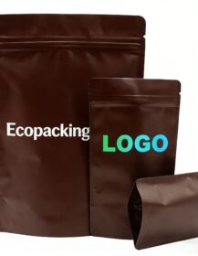 Customized Printed Waterproof Zipper Aluminum Foil Side Gusset Stand up Seal Coffee Bag for Food Packaging