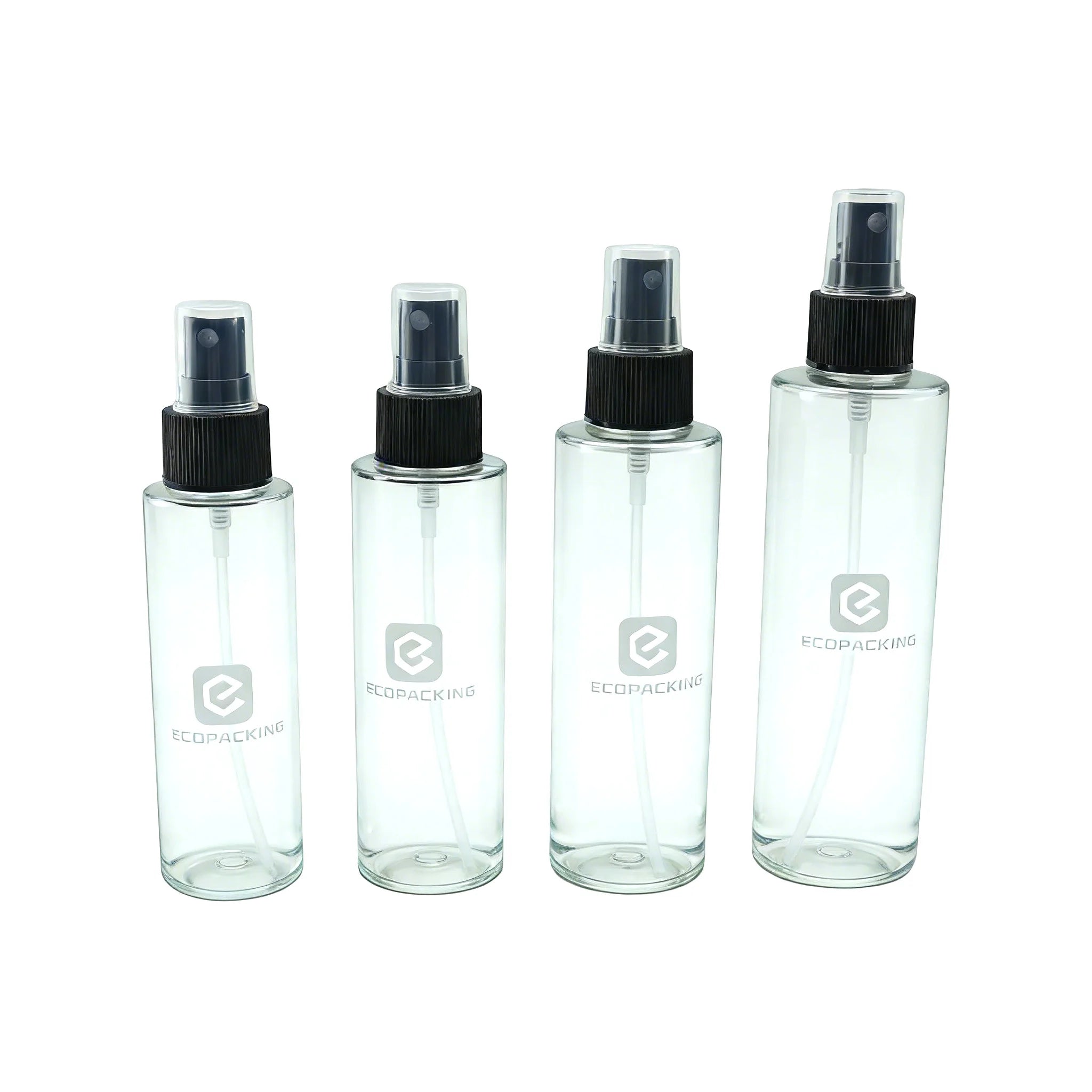 Recyclable 30ml 50ml 100ml 120ml 150ml 200ml 300ml 500ml clear PET Plastic Perfume Body Mist Spray Bottles - 图片 4