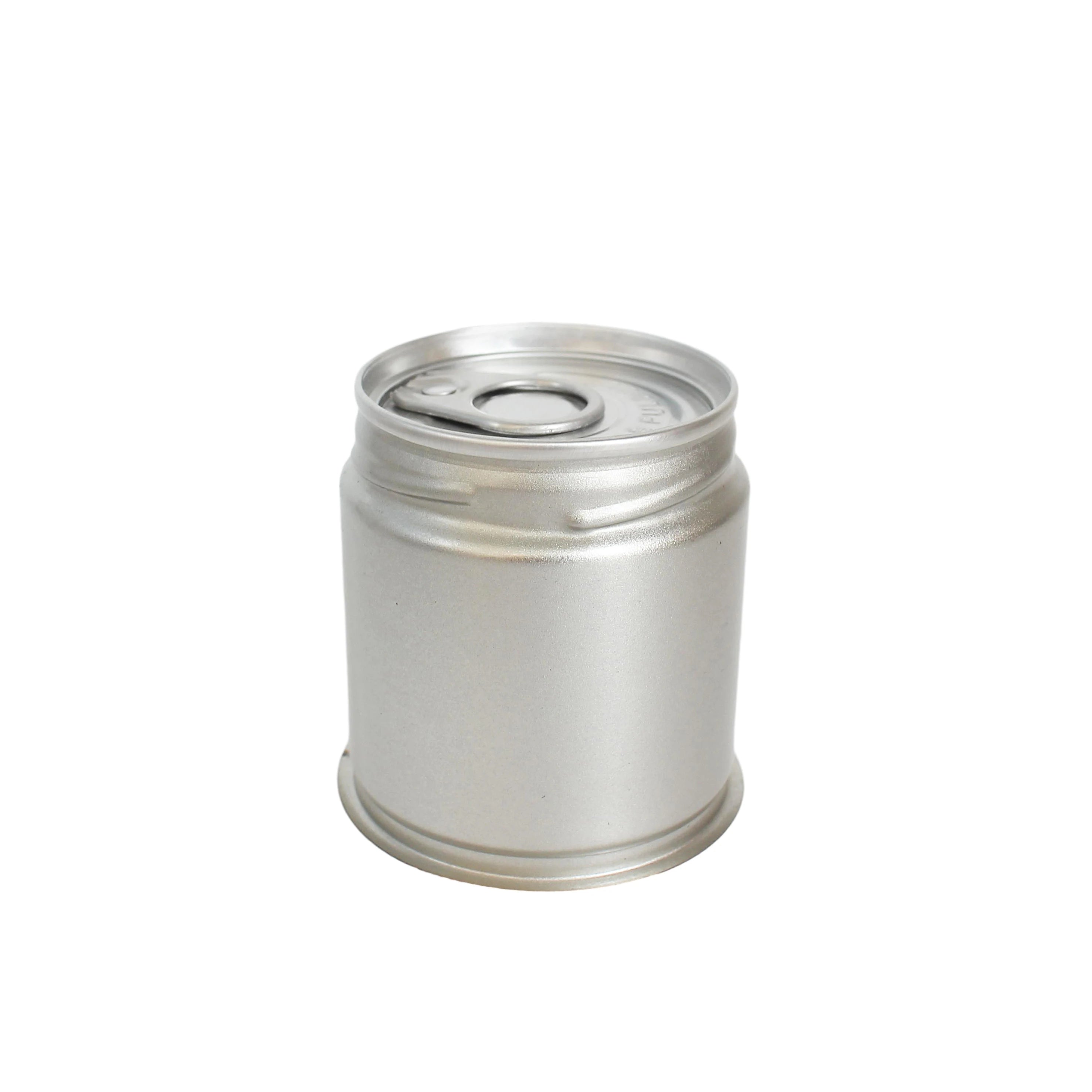 Custom Matt Finish OEM Empty air Tight Food Grade Empty Coffee Bean Matcha Powder Loose Tea Powder Tin Can Tin Box 30g 40g 50g - 图片 5