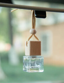 8ml square Hanging Car air Freshener Bottle