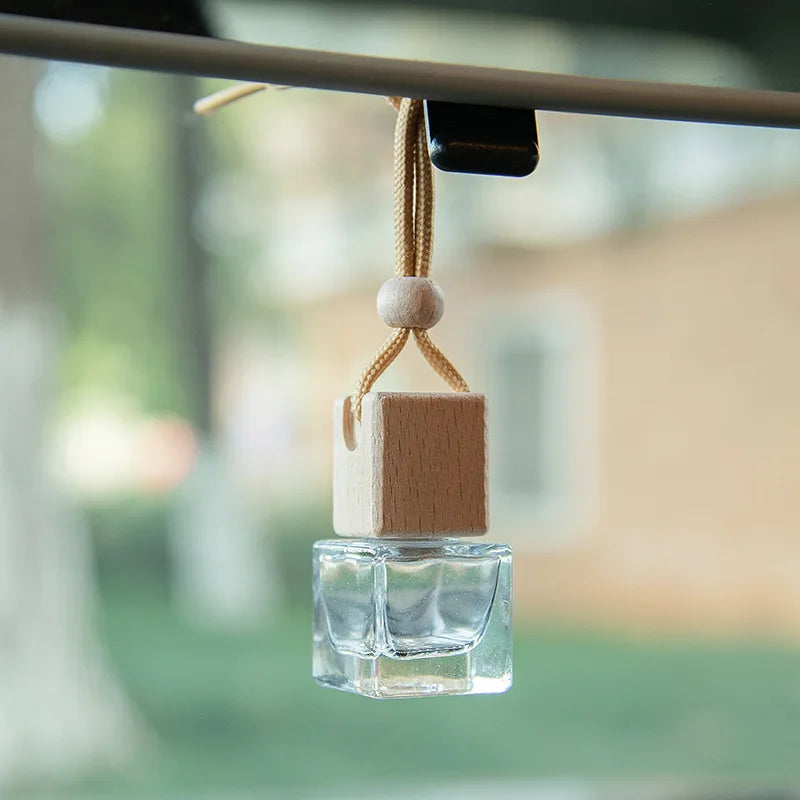 8ml square Hanging Car air Freshener Bottle