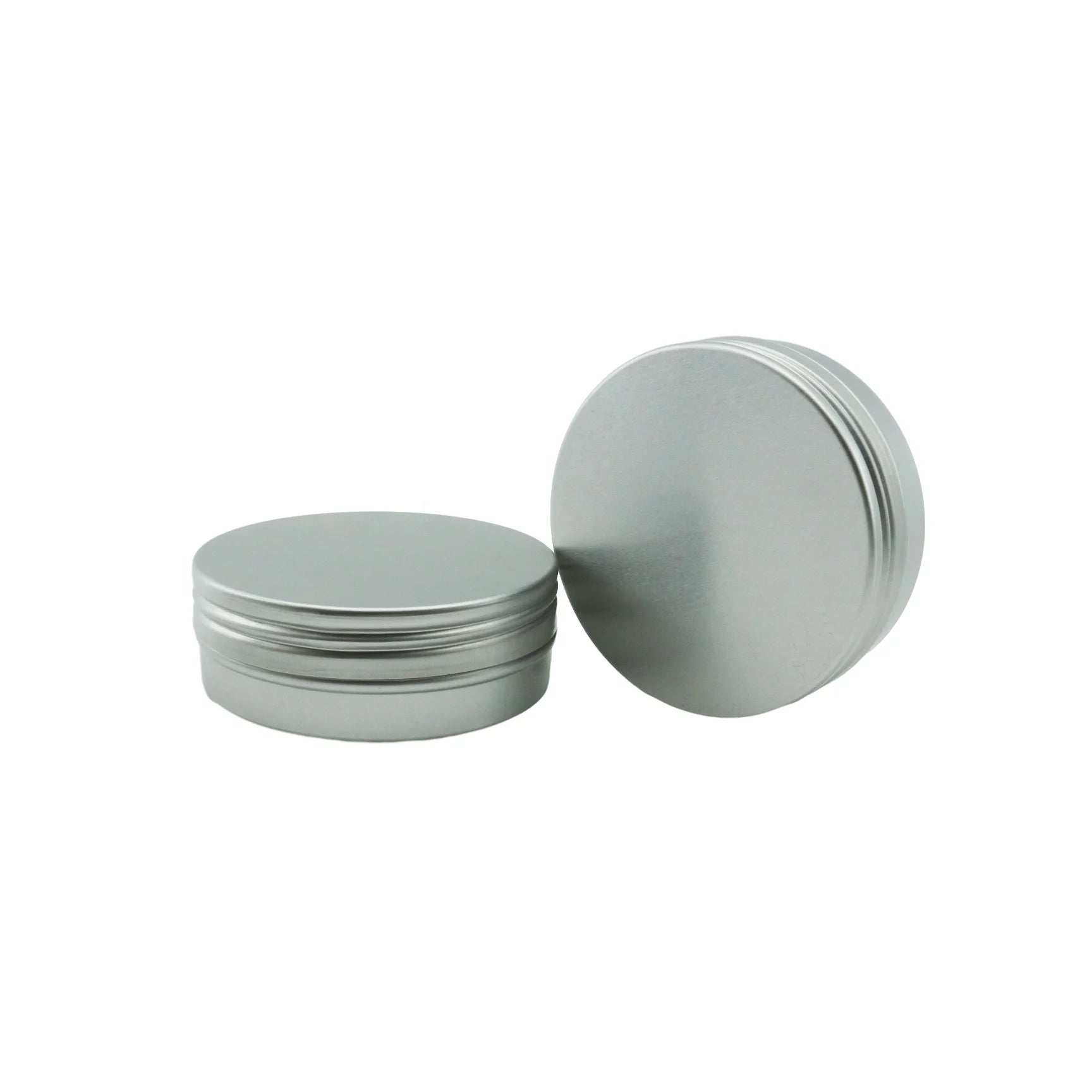 Custom Body Butter Soap Aluminum Tin Jars Container for Cosmetic Skin Care Beard Balm Lip Balm Candle Empty - 图片 4