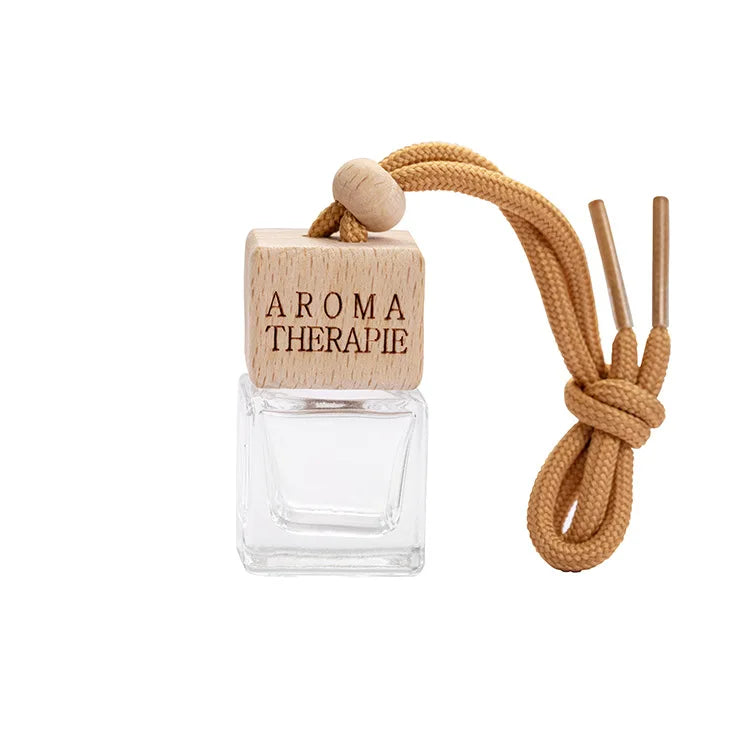 Wooden Top 6ml 8ml 10ml Empty Hanging Car Perfume Diffuser Air Freshener with Cork Sealing Minimum Order 100pcs - 图片 3