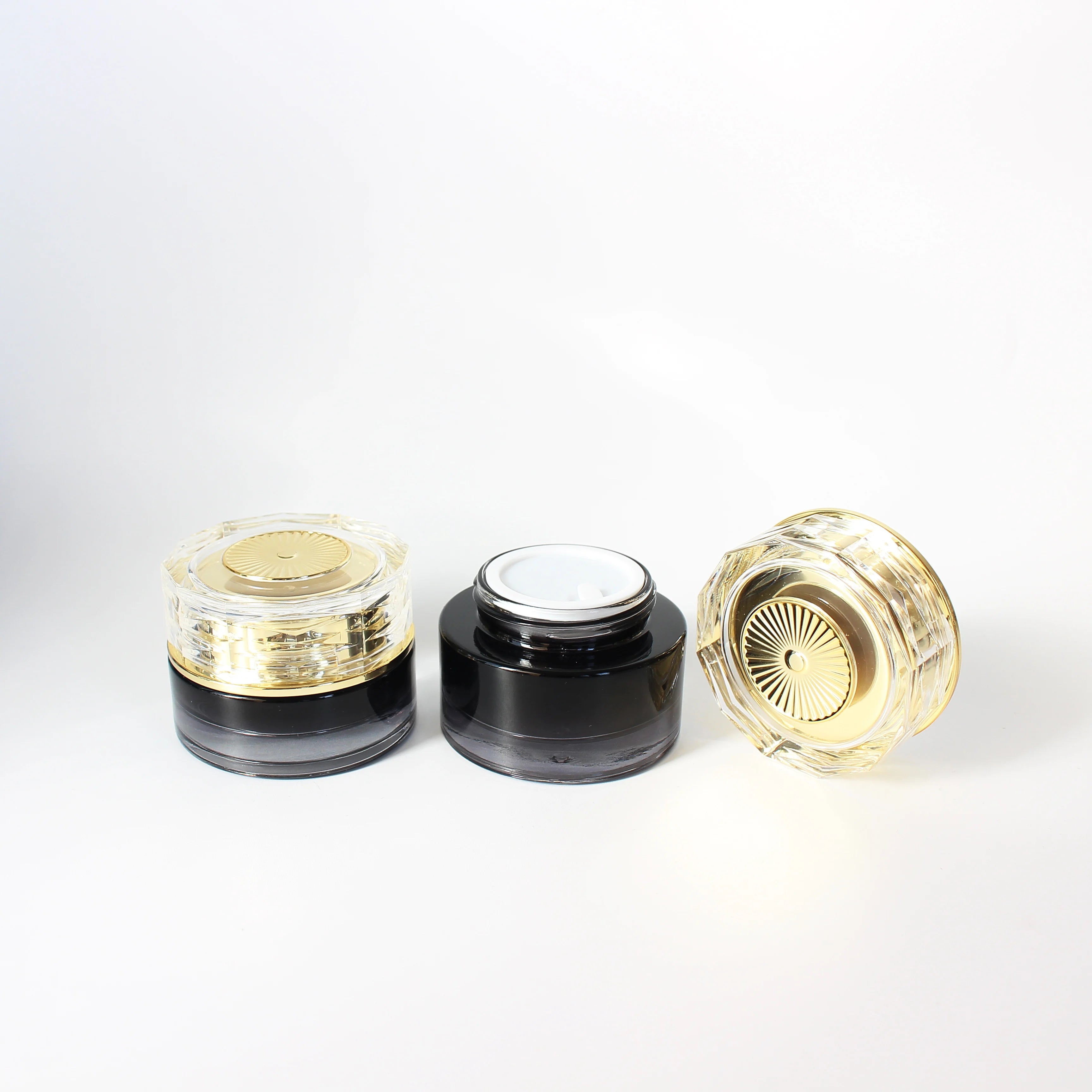20ml 30ml 50ml 100ml 120ml Empty Custom Glass Bottle Jar for Essential Oil Hair Oil Lotion Serum Skin Care - 图片 6