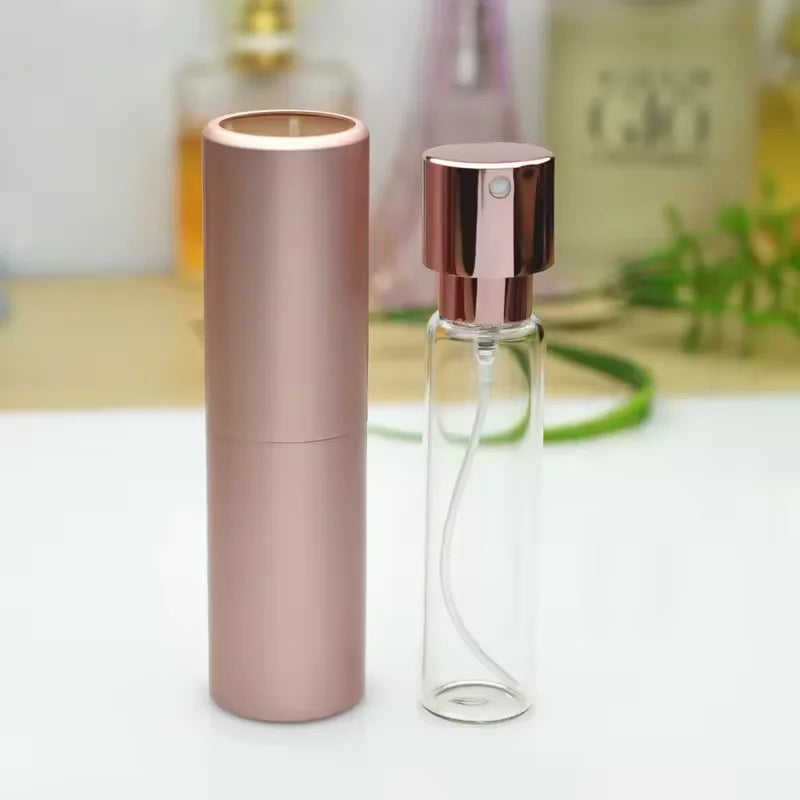 10ml 8ml Mini Refillable Perfume Bottles Travel Sized Aluminum Perfume Atomizer Spray Bottle - 图片 5