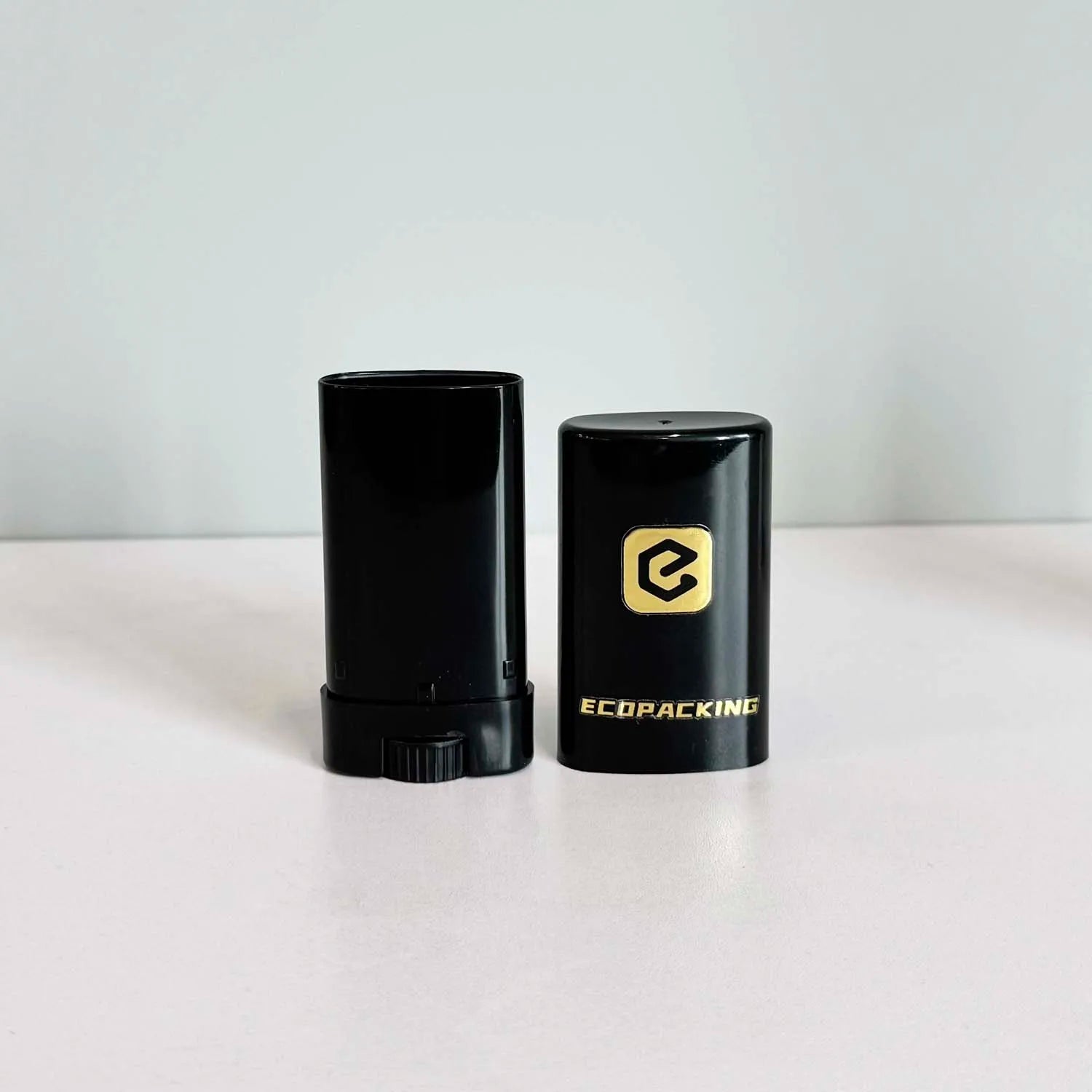 Hot Sell New Design Eco Friendly 15g 40g Oval Shape Replaceable Deodorant Stick Container Cosmetic Packaging - 图片 3