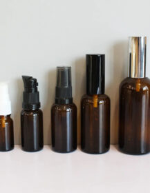 Wholesale Custom 5ml 10ml 15ml 20ml 30ml 50ml 100ml Amber Brown Glass Pump Spray Bottles for Cosmetics