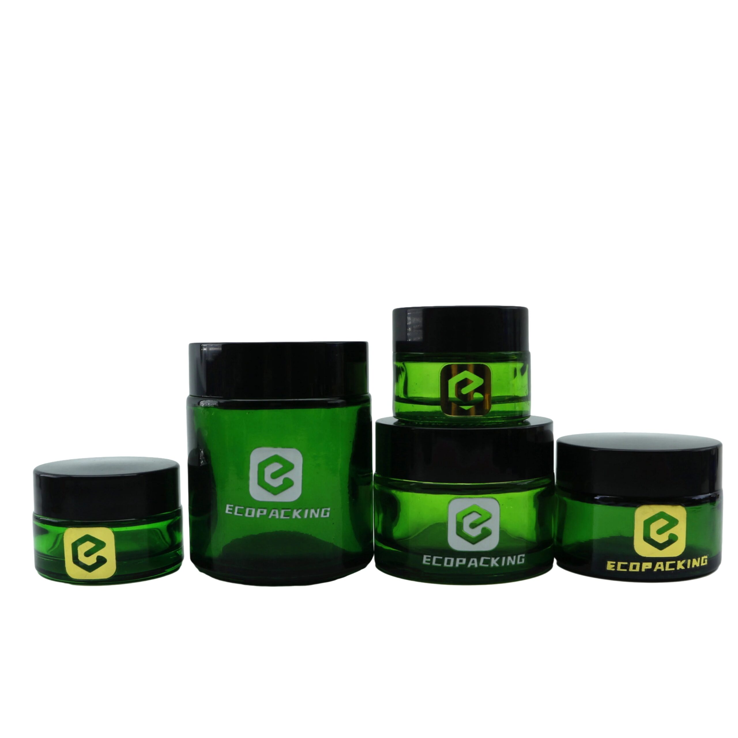 Cosmetic Glass Jars for Body Butter 5g 10g 15g 20g 30g 50g 60g 100g Cosmetic Jar Packaging Empty Jar for Cream