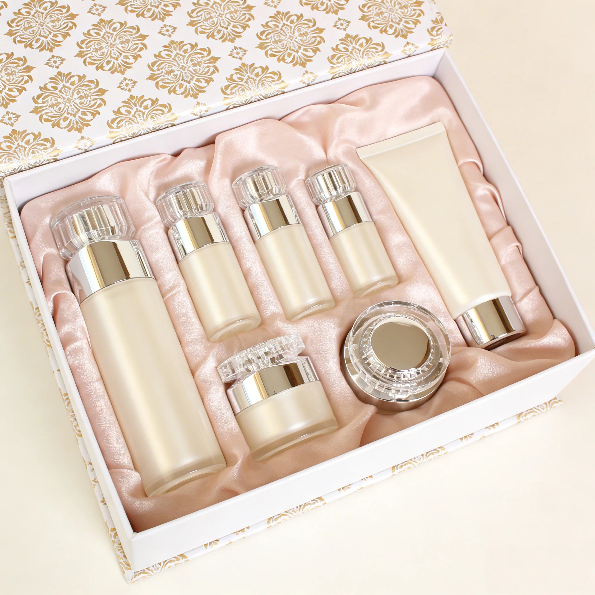 15ml 30ml 40ml 50ml 100ml High End Acrylic Airless Pump Skin Care Bottles for Essential Oil Lotion