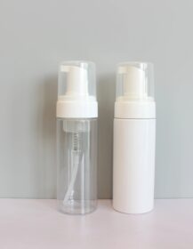 30ml 50ml 60ml 100ml 120ml 150ml 200ml 250ml clear White Stock Empty Foaming Dispenser Pump Bottle Mousse Hand Soap Bottle B8888