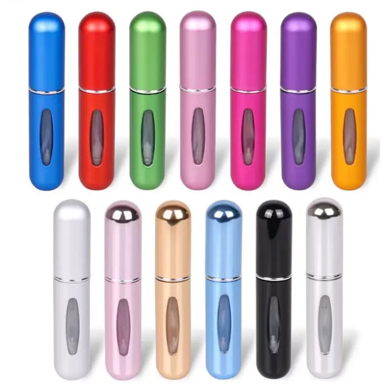 Wholesale 8ml 10m 15ml Empty Travel Size Round Shape Aluminum Refillable Spray Twist Atomizer Perfume Refills Bottle - 图片 3