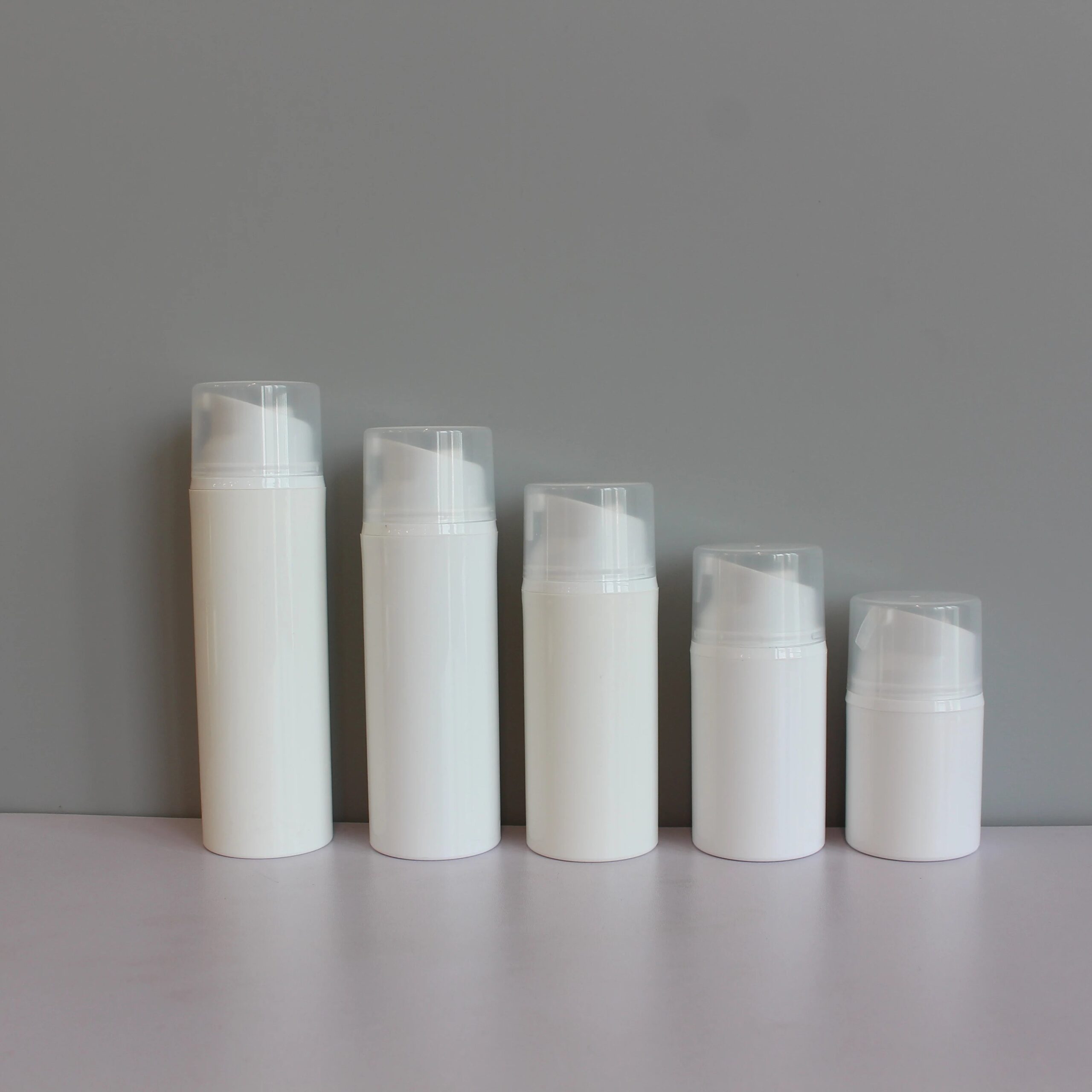 Cosmetic Plastic 30ml 50ml 80ml 100ml 120ml 150ml PP Airless Bottles for Skin Care Essence Lotion M888