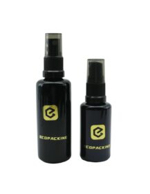 Fine Mist Room Spray Bottle 5ml 10ml 15ml 20ml 30ml 50ml 100ml 200ml Dark Violet Uv Black Glass Perfume Bottle