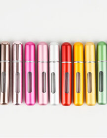 5ml 8ml aluminum spray bottle perfume atomizer for cosmetic perfume bottle bottom filled refillable