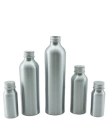 30ml 50ml 100ml 250ml 500ml Food Grade Custom OEM Water Drinking Beverage Aluminum Bottle for Juice Packaging