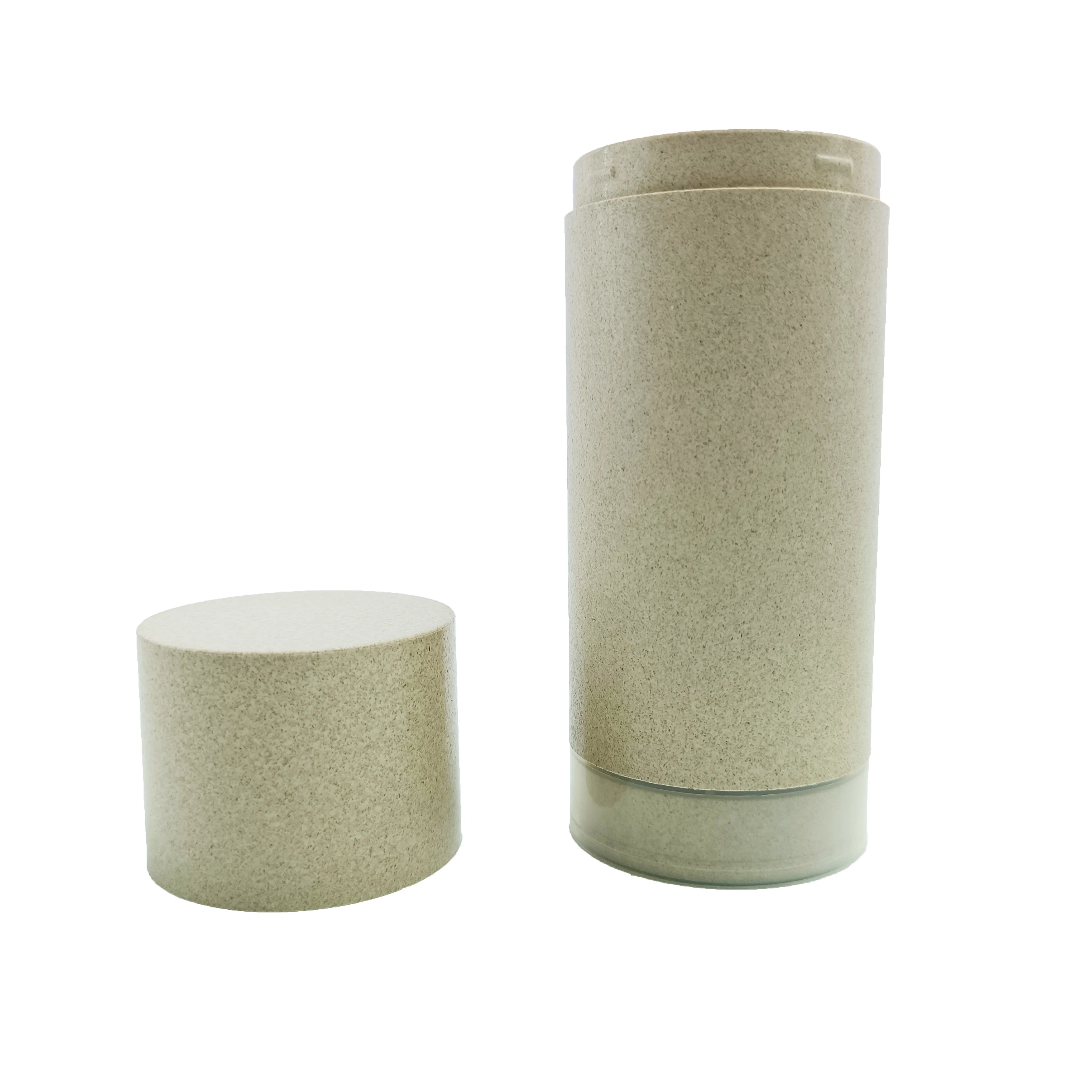Biodegradable Eco 15ml 30ml 50ml 75ml Refillable Container Twist up Stick Wheat Straw Deodorant Antiperspirant Packaging - 图片 6