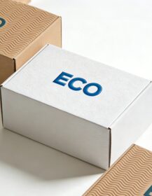 Custom Logo Handmade Art Card Paper Mailer Box Packaging for Craft & Gift Use Biodegradable Eco-Friendly Storage Box