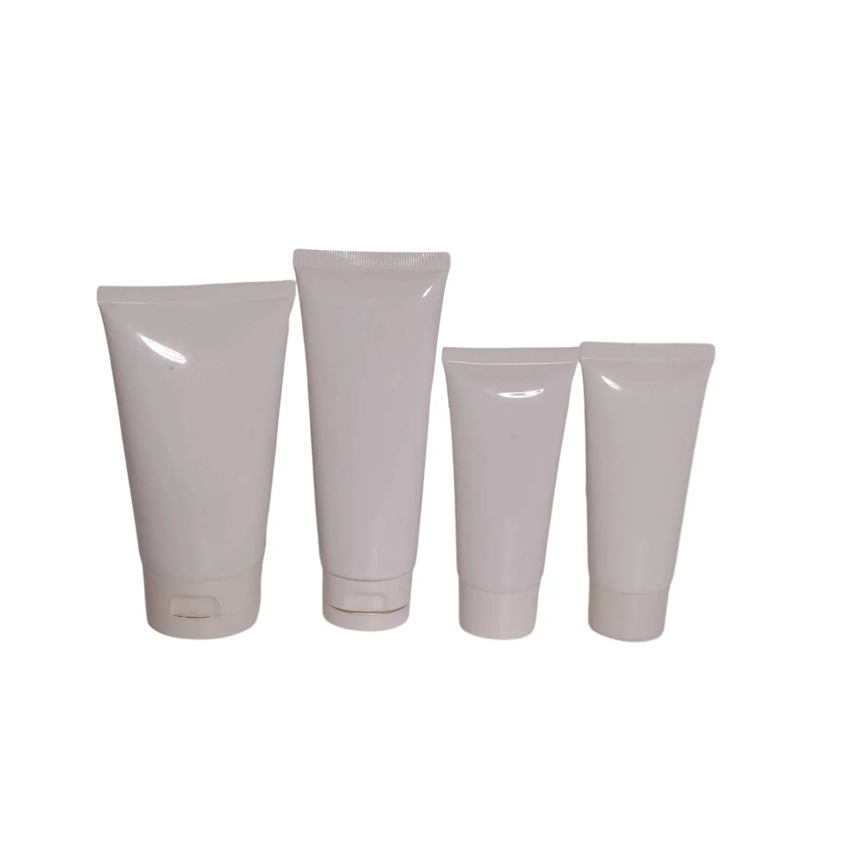Empty Plastic Tube 15ml 30ml 50ml 60ml 100ml 120ml 150ml 200ml White Lotion Soft Tube Hand Cream Tube F888 - 图片 6