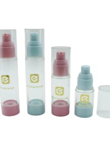 50ml Small Plastic Pump Spray Bottle As Airless Cosmetic Pump Bottle with Small Plastic Treatment Pump