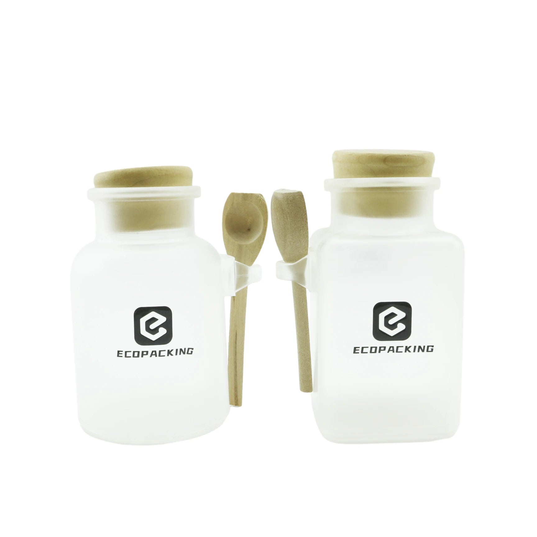 100ml 200ml 300ml 500ml Luxury Unique Empty Frosted ABS Plastic Jar for Cosmetic Salt Bath Body Scrub Packaging Wholesale - 图片 5