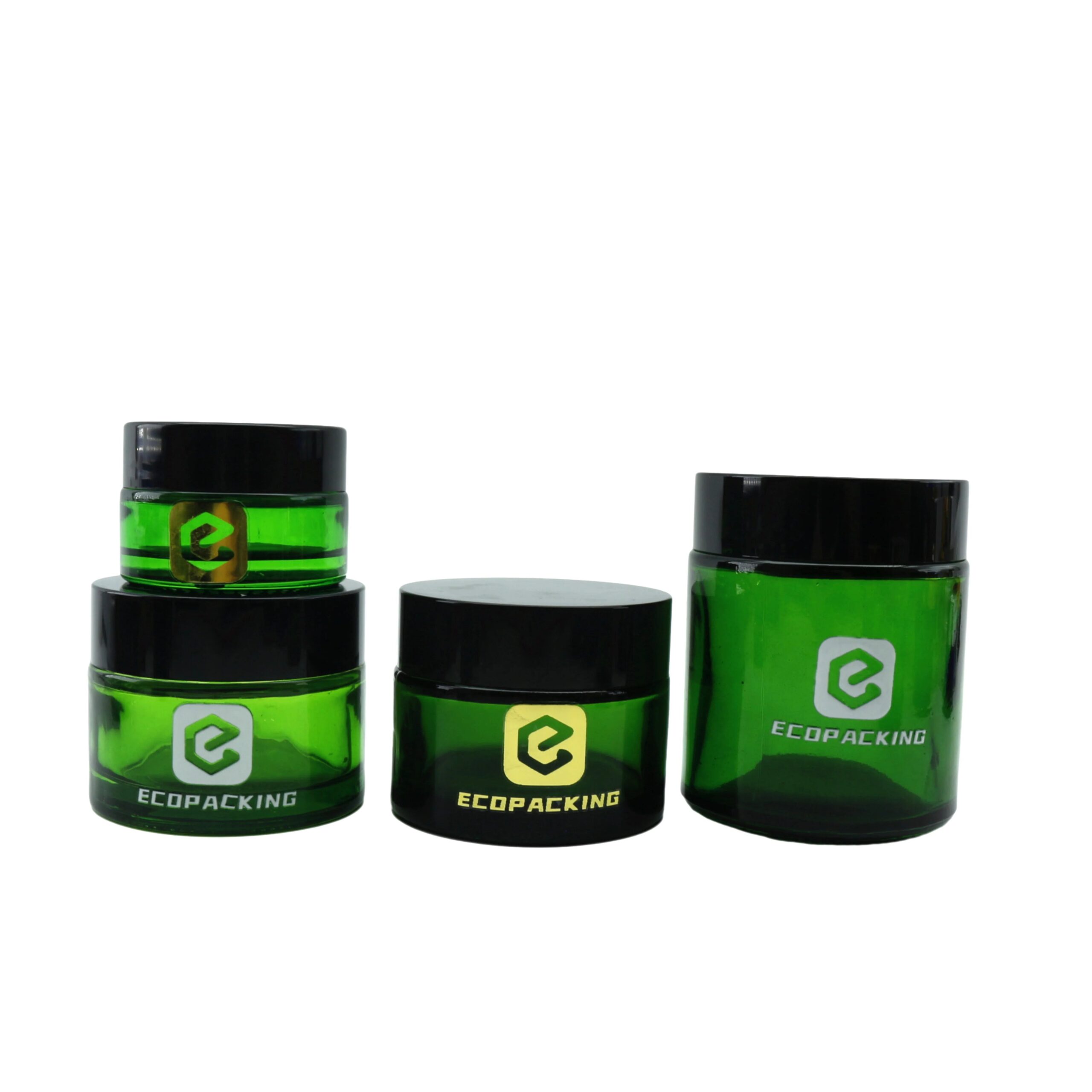Cosmetic Glass Jars for Body Butter 5g 10g 15g 20g 30g 50g 60g 100g Cosmetic Jar Packaging Empty Jar for Cream - 图片 2