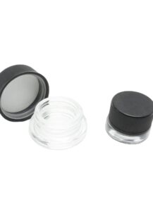 Concentrate Jar Proof Jars Glass Custom Color Spray and Logo Printing Concentrate Oil Storage Child Resistant Child Plastic lid