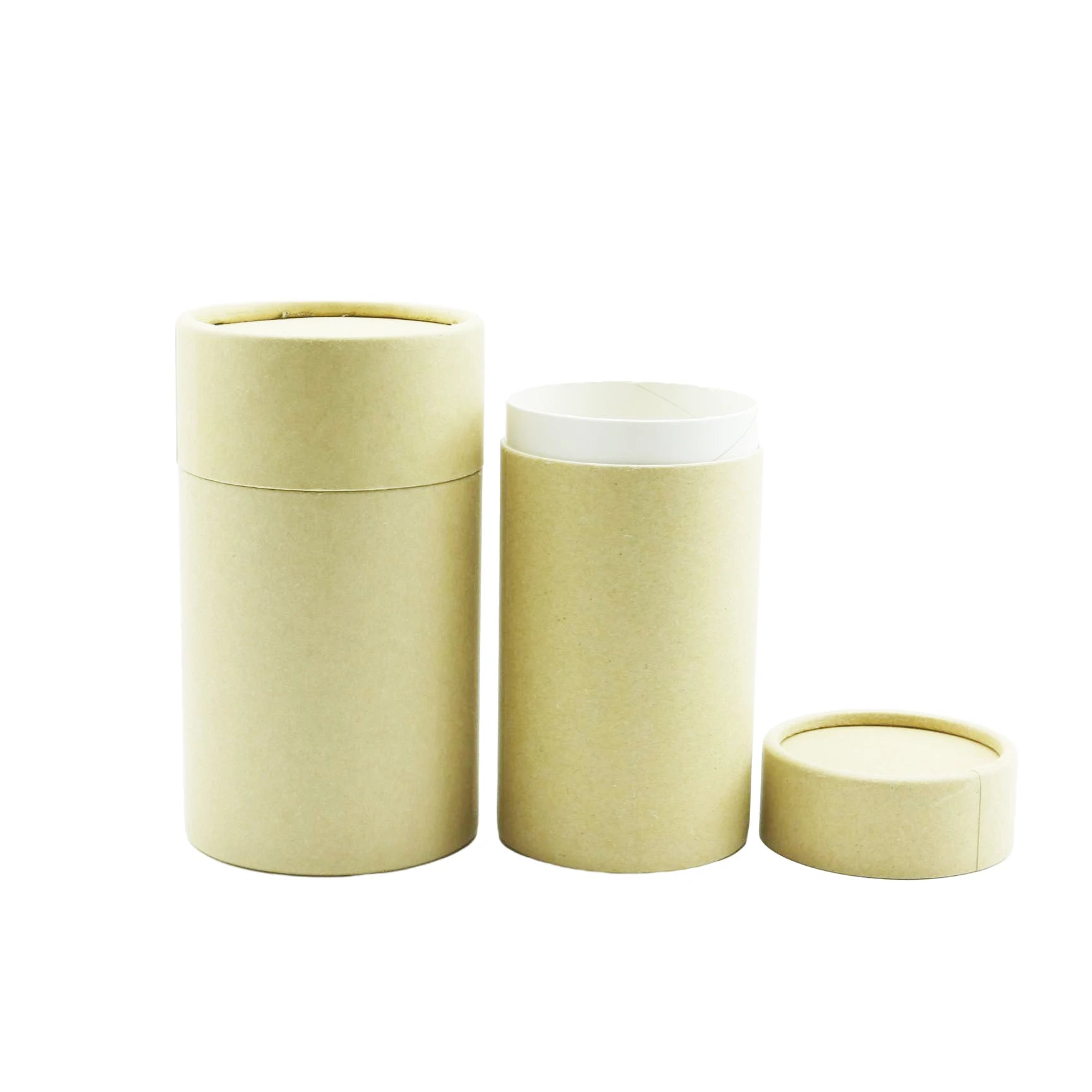 Biodegradable Food Grade Tea Cylinder Packaging Custom Kraft Paper Tube Round Tube FFF8888 - 图片 3