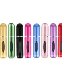 Perfume Oil Cosmetic 5ml Aluminum Spray Bottle Refillable Fine Mist Sprayer Bottle Refillable Bottom Filling in Stock B888