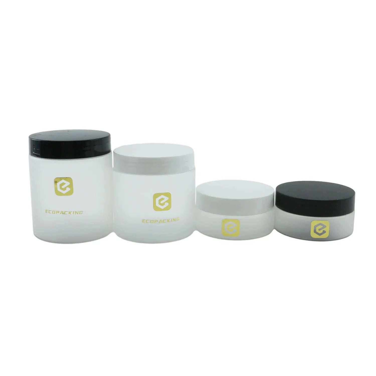 Wholesale Cream Jar 30g 50g 100g 150g 200g 300g 500g 1000g clear Frosted Plastic Jars PET Jar Face Cream Container - 图片 5