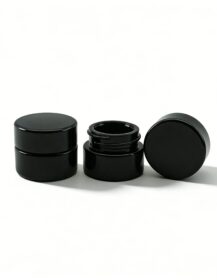 Concentrate Container Eye Cream Uv Black 5ml 5g Glass Jar D888