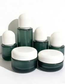 30ml 50ml 100ml 120ml Frost Skin Care Serum Bottle Glass Essential Oil Bottle 30g 50g Glass Cream Jars for Cosmetics Container