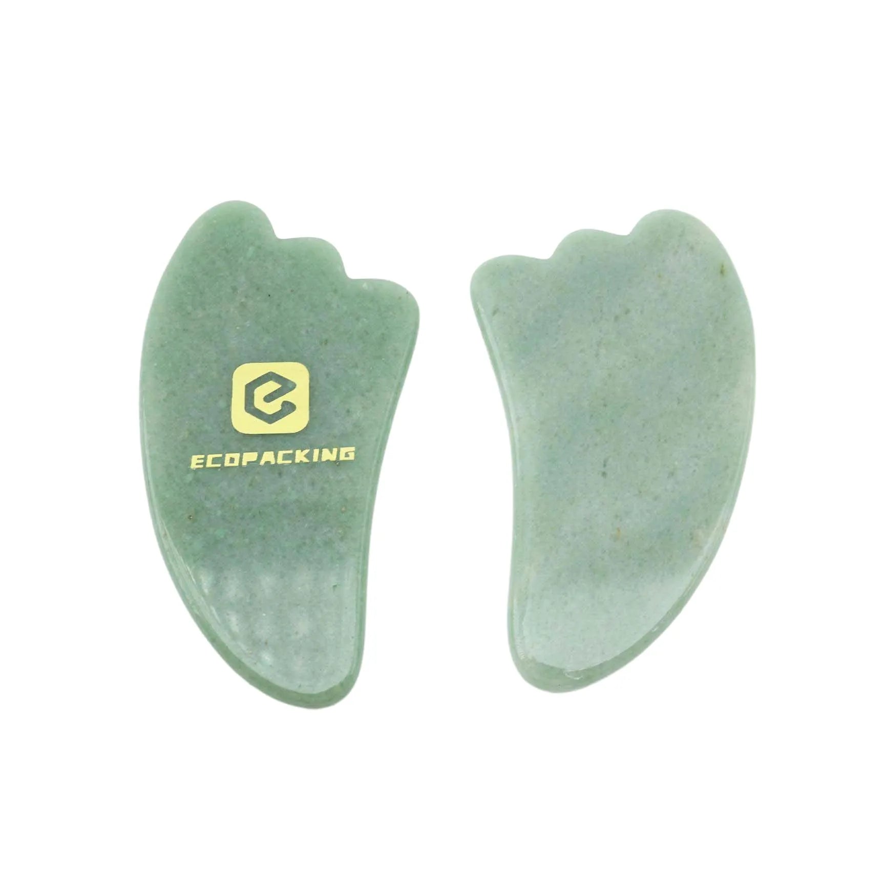 High Quality Facial Massages Quartz Gua Sha Jade Roller Massager Tool Set for Facial - 图片 6