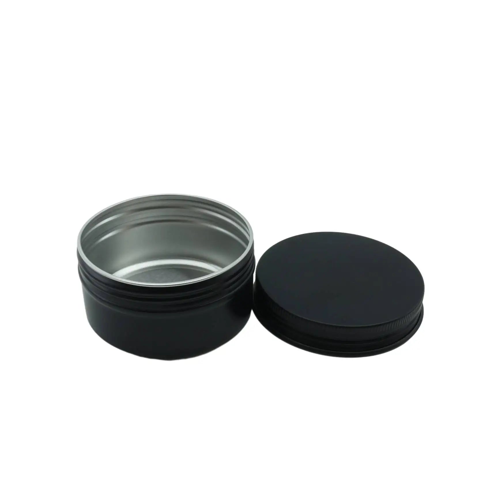 30ml 50ml 60ml 80ml 100ml Metal Boxes Candle Aluminium Cosmetic Tins Jar Container Packaging Cans with Lids - 图片 2