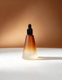 15ml Gradient Amber Frosted Glass Dropper Bottles UV Protection Empty Bottles for Cosmetic Essential Oil