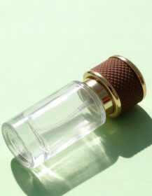 30ml 1oz Round Cylinder Refillable Luxury Glass Perfume Bottle with Fine Mist Sprayer Custom Box Package