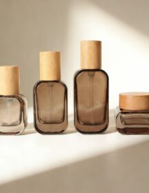 Luxury Custom Amber Glass Pump Spray Bottle for Hair Oil Perfume Essential Oil Lotion 20ml 30ml 50ml 100ml 120ml