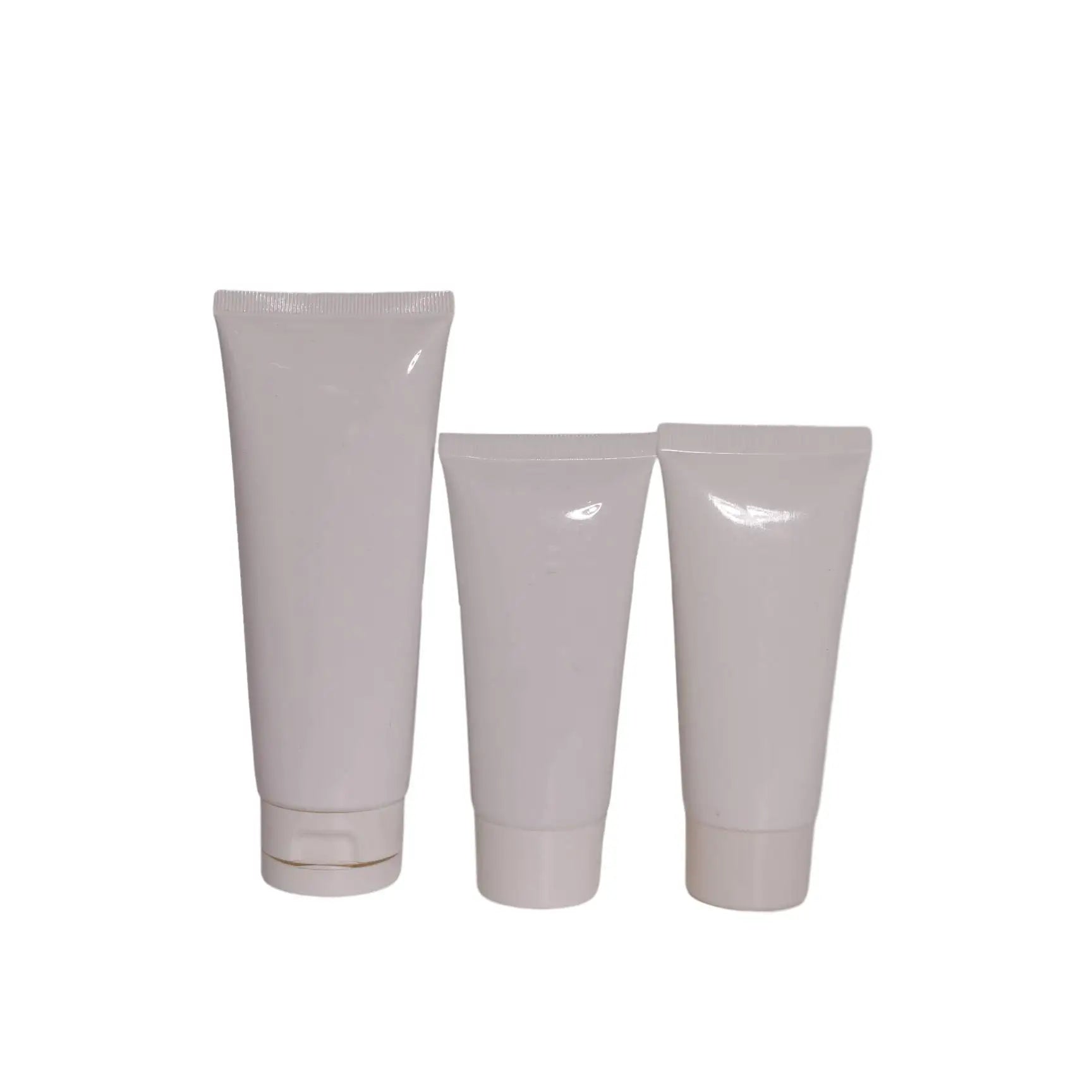 Empty Plastic Tube 15ml 30ml 50ml 60ml 100ml 120ml 150ml 200ml White Lotion Soft Tube Hand Cream Tube F888 - 图片 2