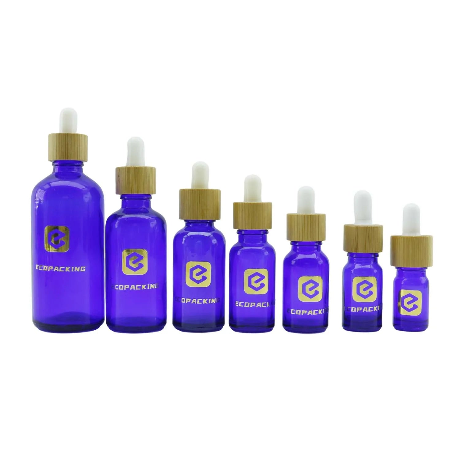 Luxury Glass Bottle Dropper 5ml 10ml 15ml 20ml 30ml 50ml 100ml Cosmetics Essential Oils Bottle - 图片 2