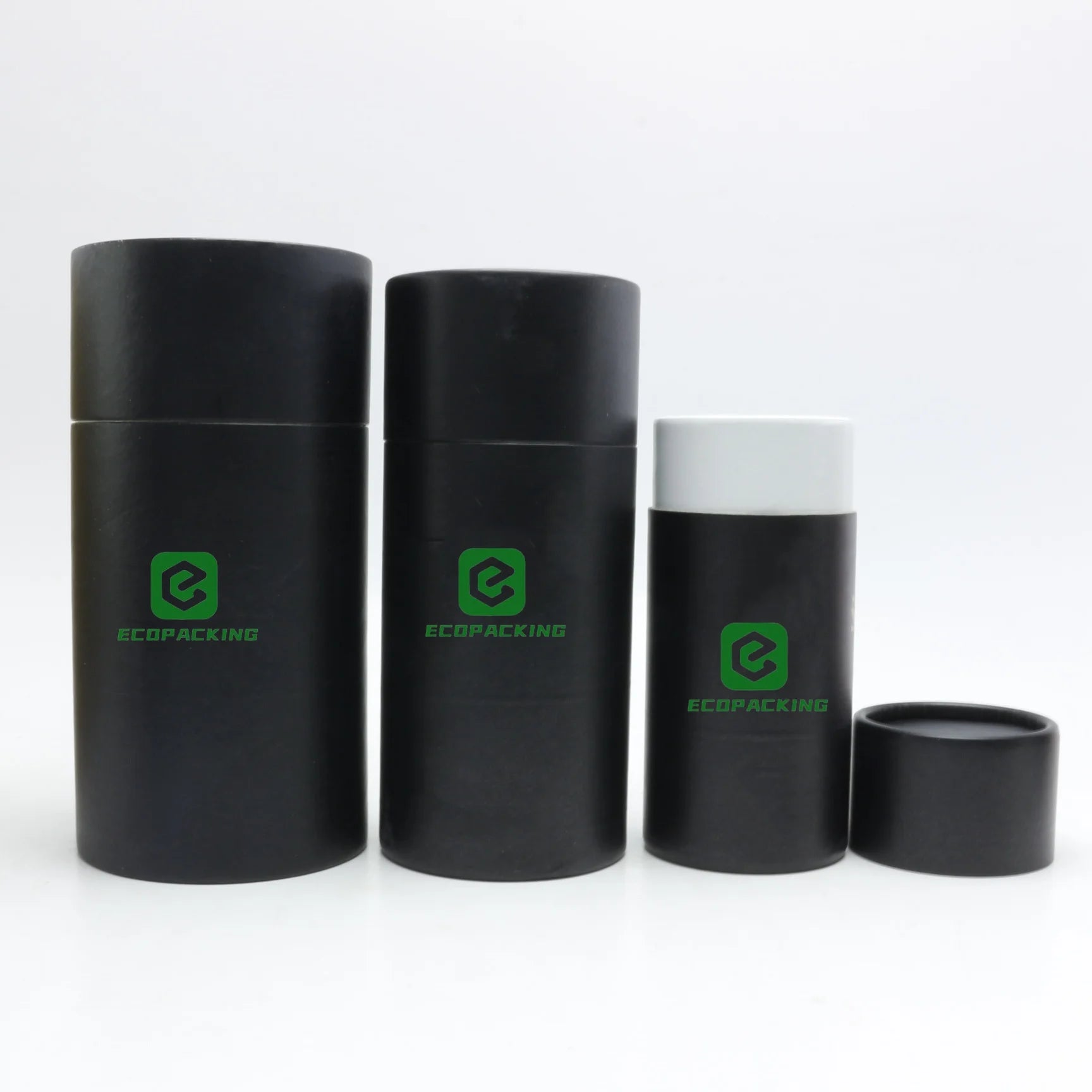 Cardboard Round Paper Tube Packaging Natural Brown Kraft Paper Round Paper Boxes Cylinder Boxes for Honey - 图片 4
