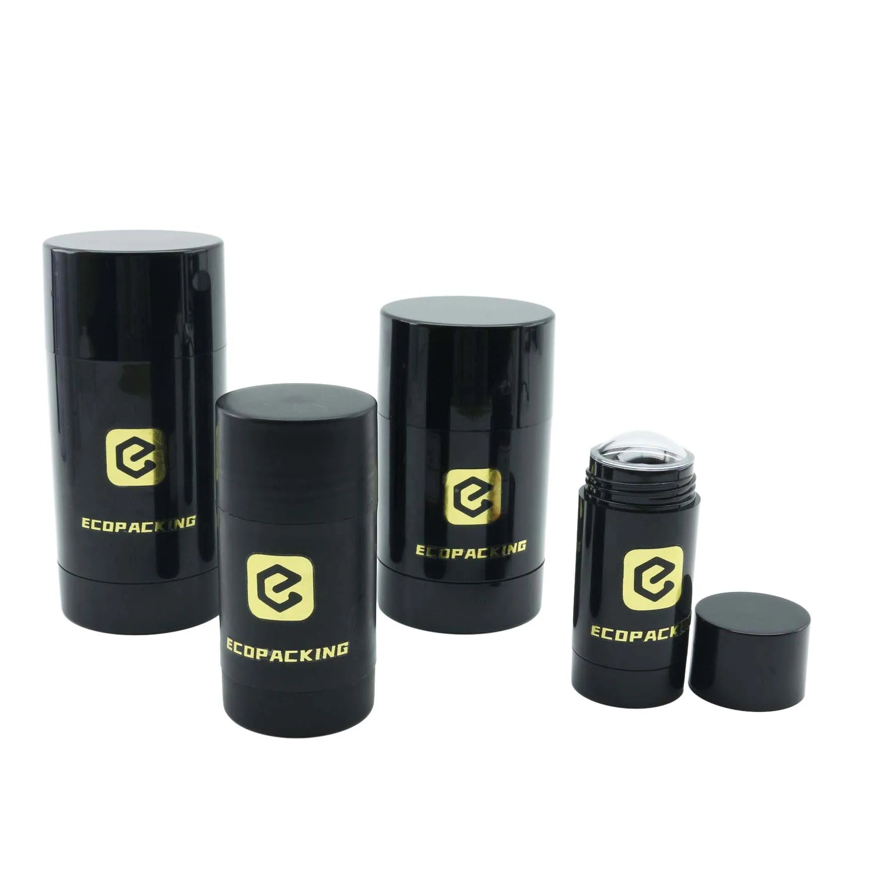 15g 40g 50g Oval Stick Packaging Gel Cream Biodegradable Refillable Deodorant Container - 图片 6