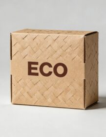 Handmade Biodegradable Eco-Friendly Cosmetics Gift Craft Packaging Rigid Paper Box with Custom Options