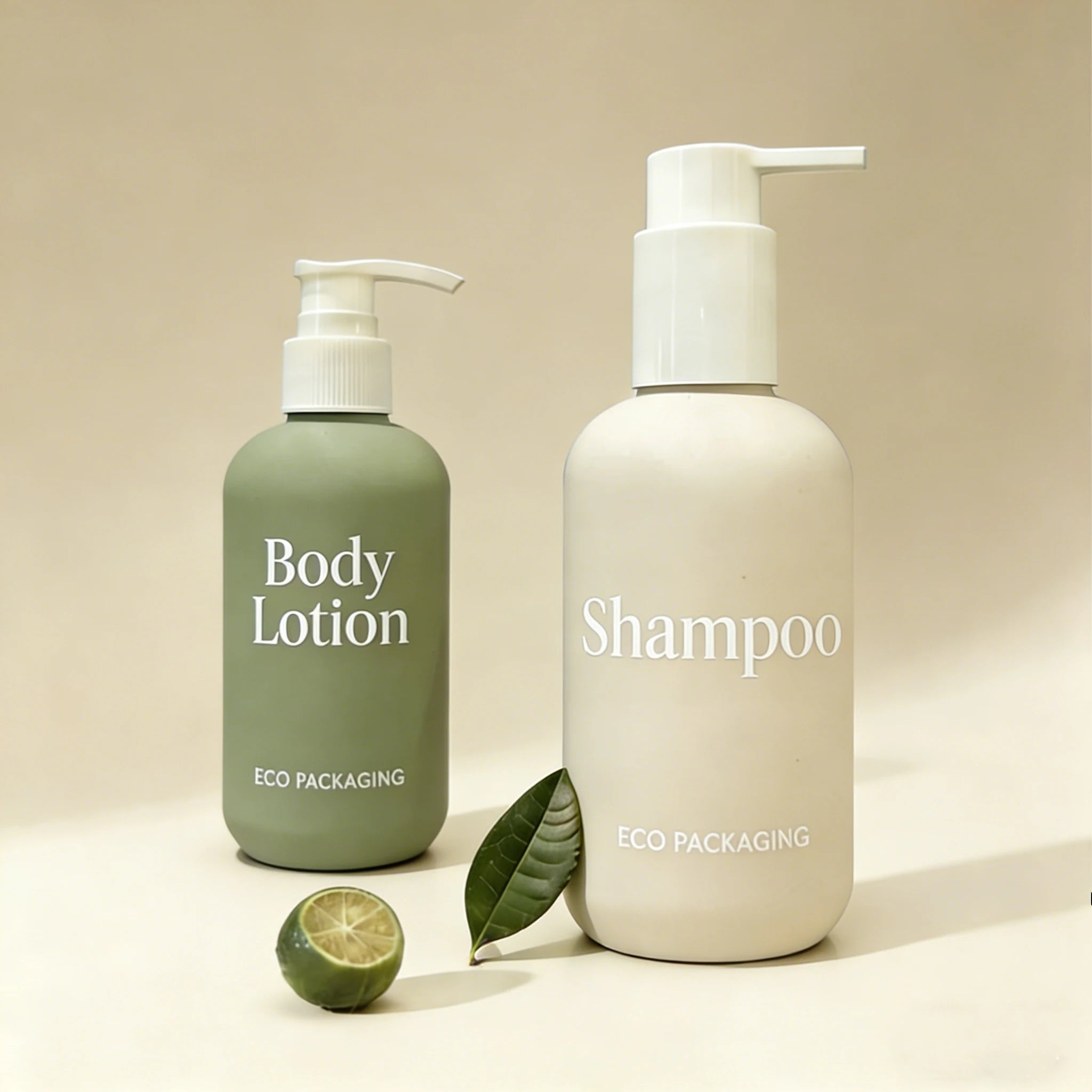 Wholesales Hotel Bathrooms Hair Care Plastic Shampoo Conditioner Bottle with Pump for Body Lotion