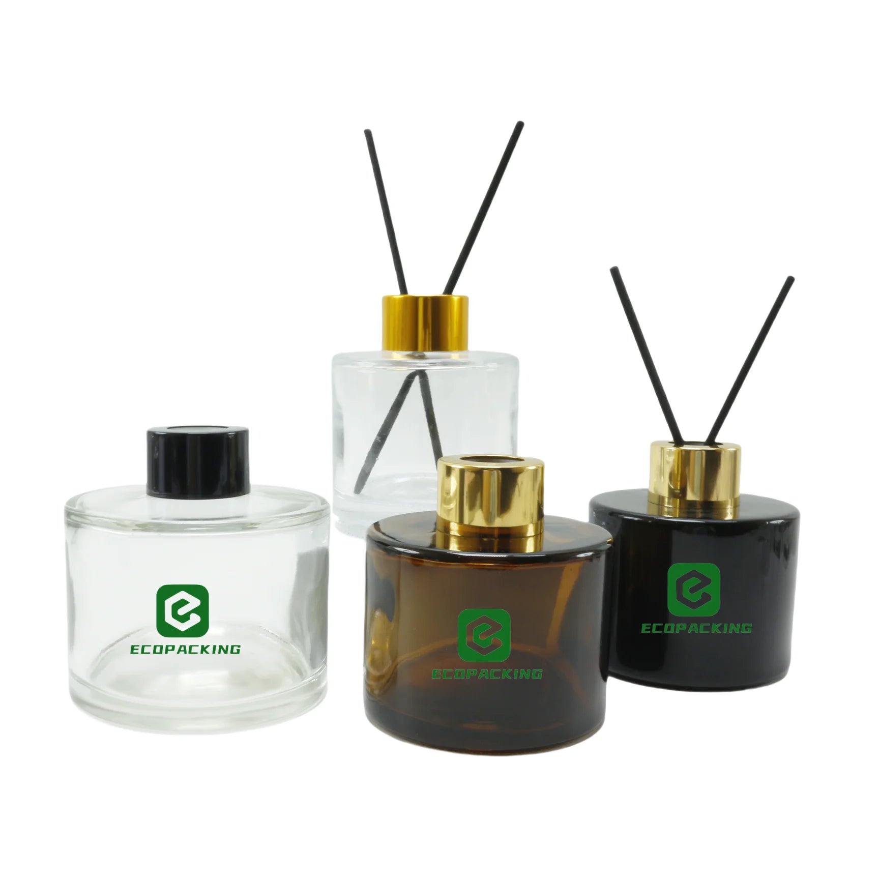 100ml Colored New Designs Empty Classic Labeled Glass Bottle Fragrance Oil Diffuser Reed Diffuser Glass Bottles Aroma - 图片 7