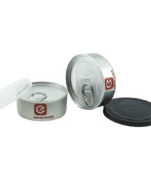 60ml 80ml 100ml 200ml 400ml Food Grade OEM Custom Empty Tin Can for Sardine Fish Tuna Meet Pet Food Caviar with Easy Open Lid