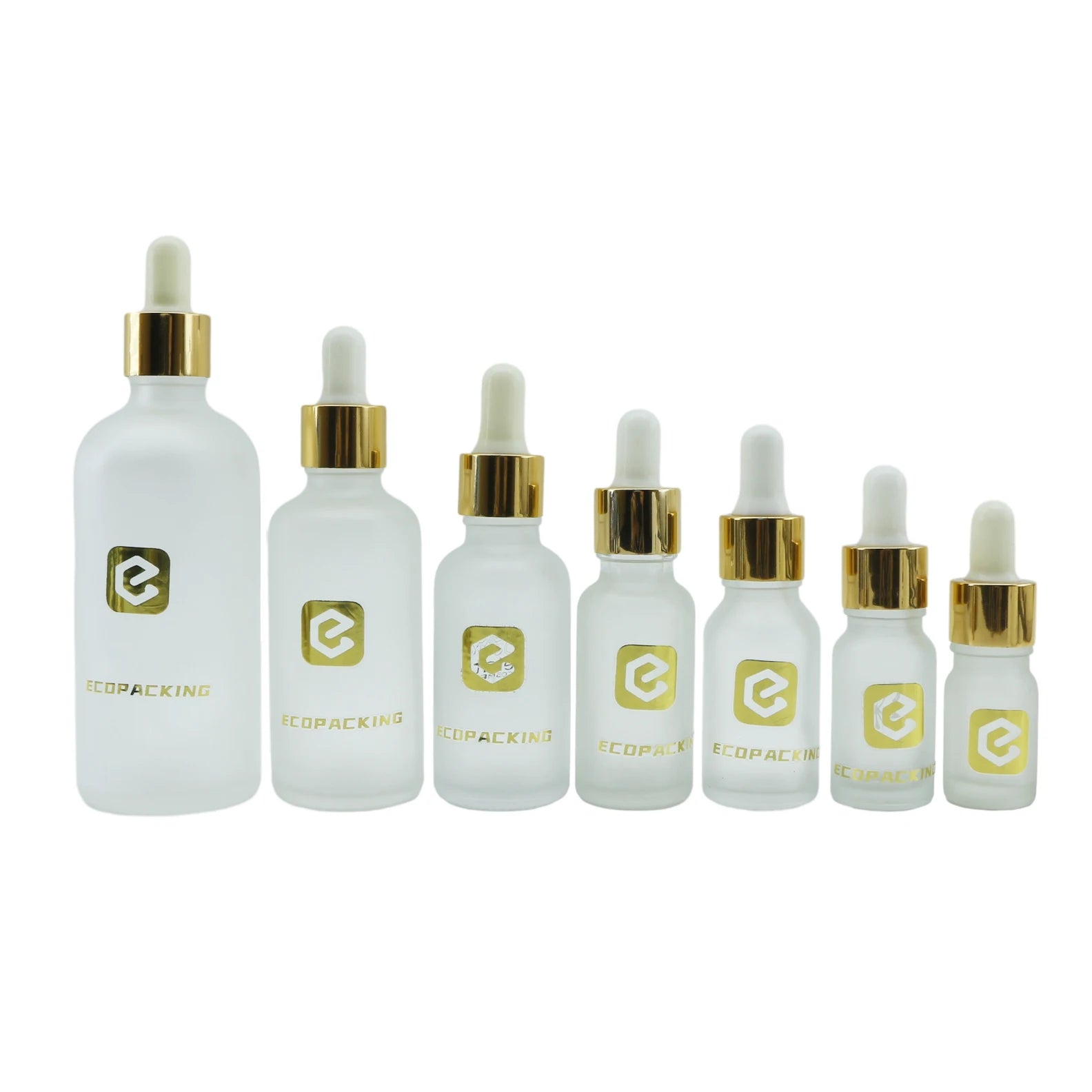 Essential Oil Hair Oil Serum Lotion Cosmetic Skin Care Glass Dropper Bottle 5ml 10ml 15ml 20ml 30ml 50ml 100ml B8888 - 图片 4