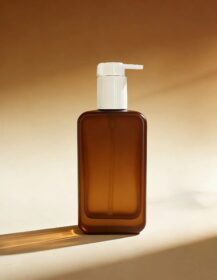 Hot Sale Empty Cosmetic Glass Pump Bottles 30ml 50ml 100ml 120ml 150ml Amber Glass Lotion Bottle