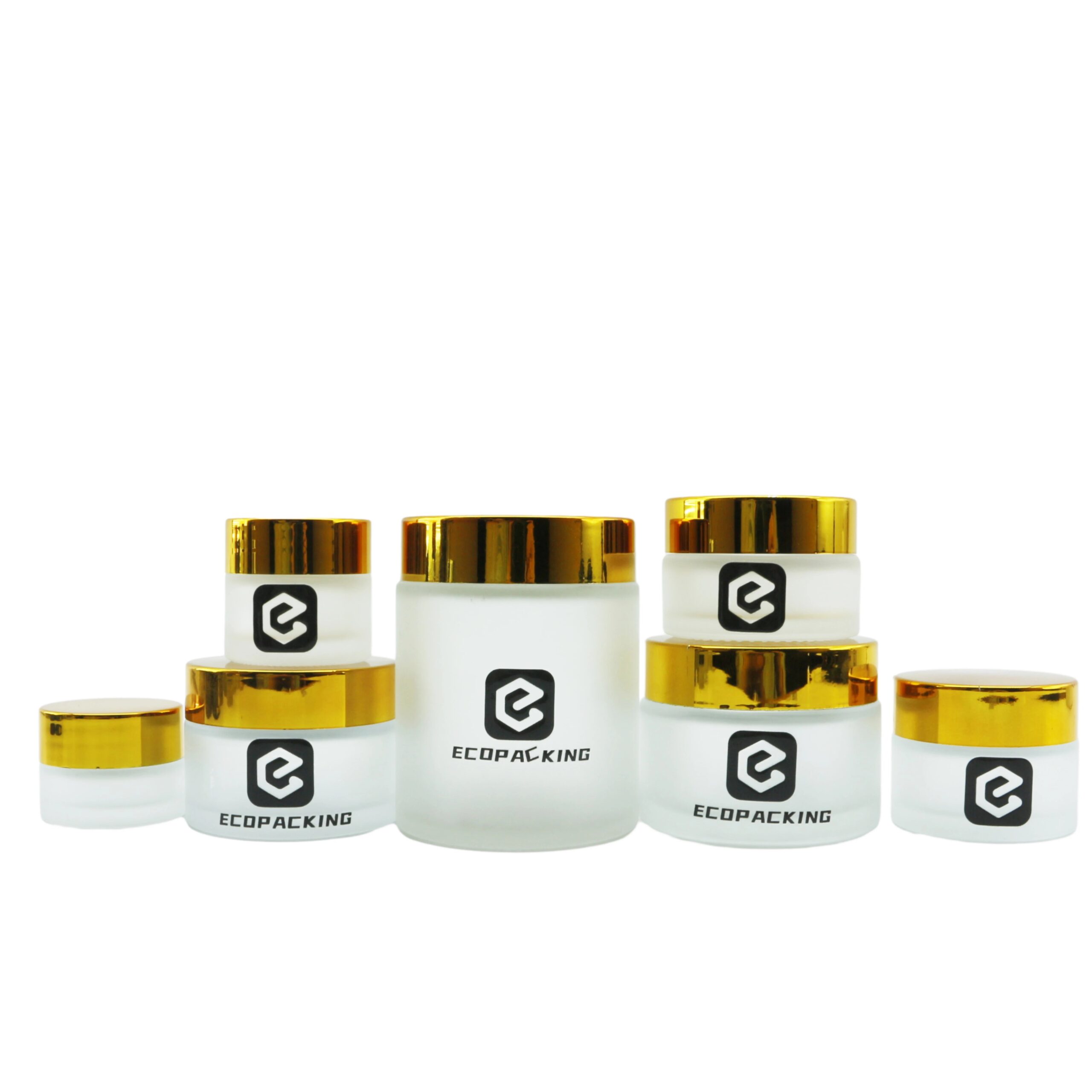 Black White Amber Blue Luxury Empty Glass Candle Jar with Lid 5g 10g 15g 20g 30g 50g 60g 100g 120g 200g - 图片 2