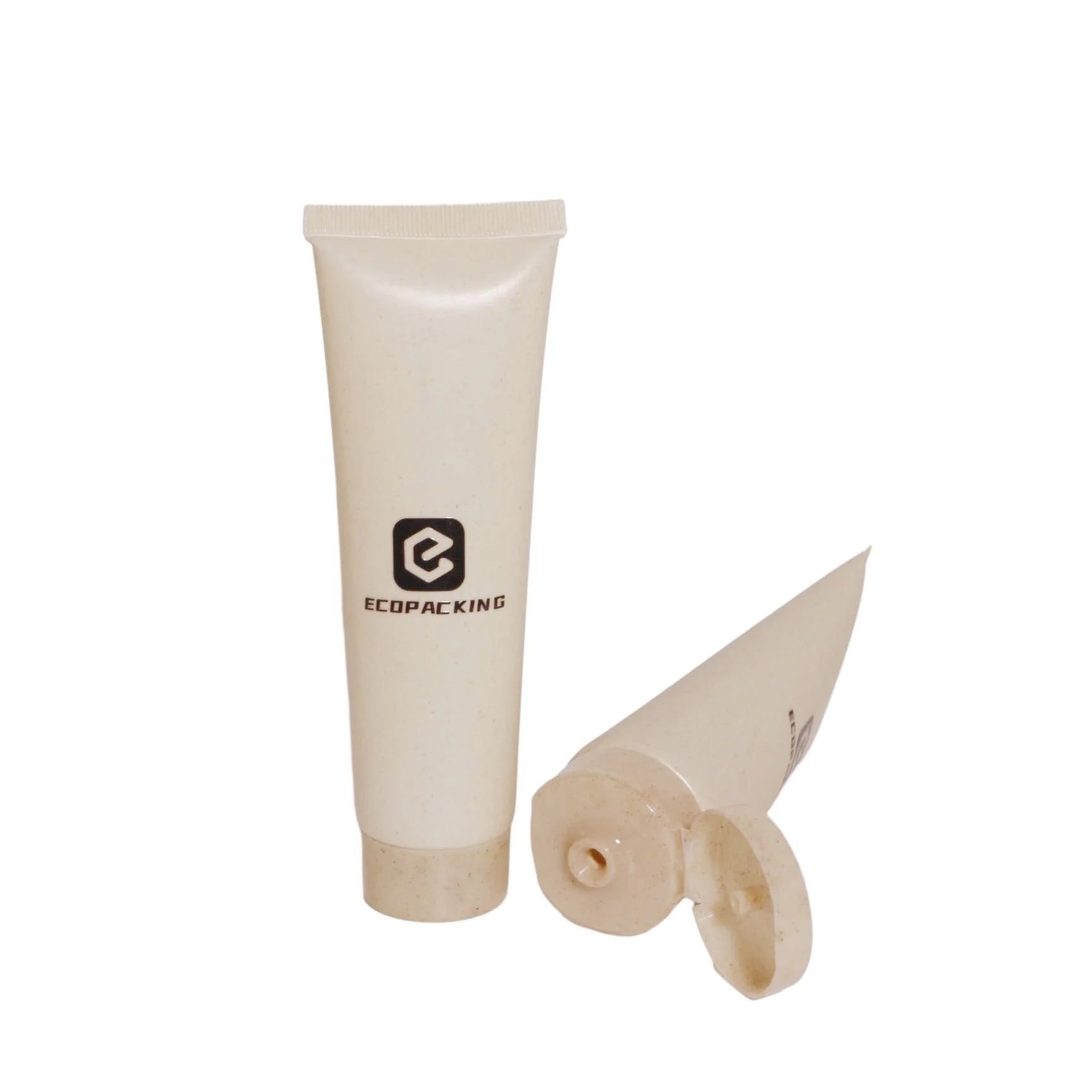 Wholesale Custom 10ml~300ml Sugarcane Wheat Straw Shampoo Natural Biodegradable Cosmetic Tubes for Hand Cream Lotion - 图片 4
