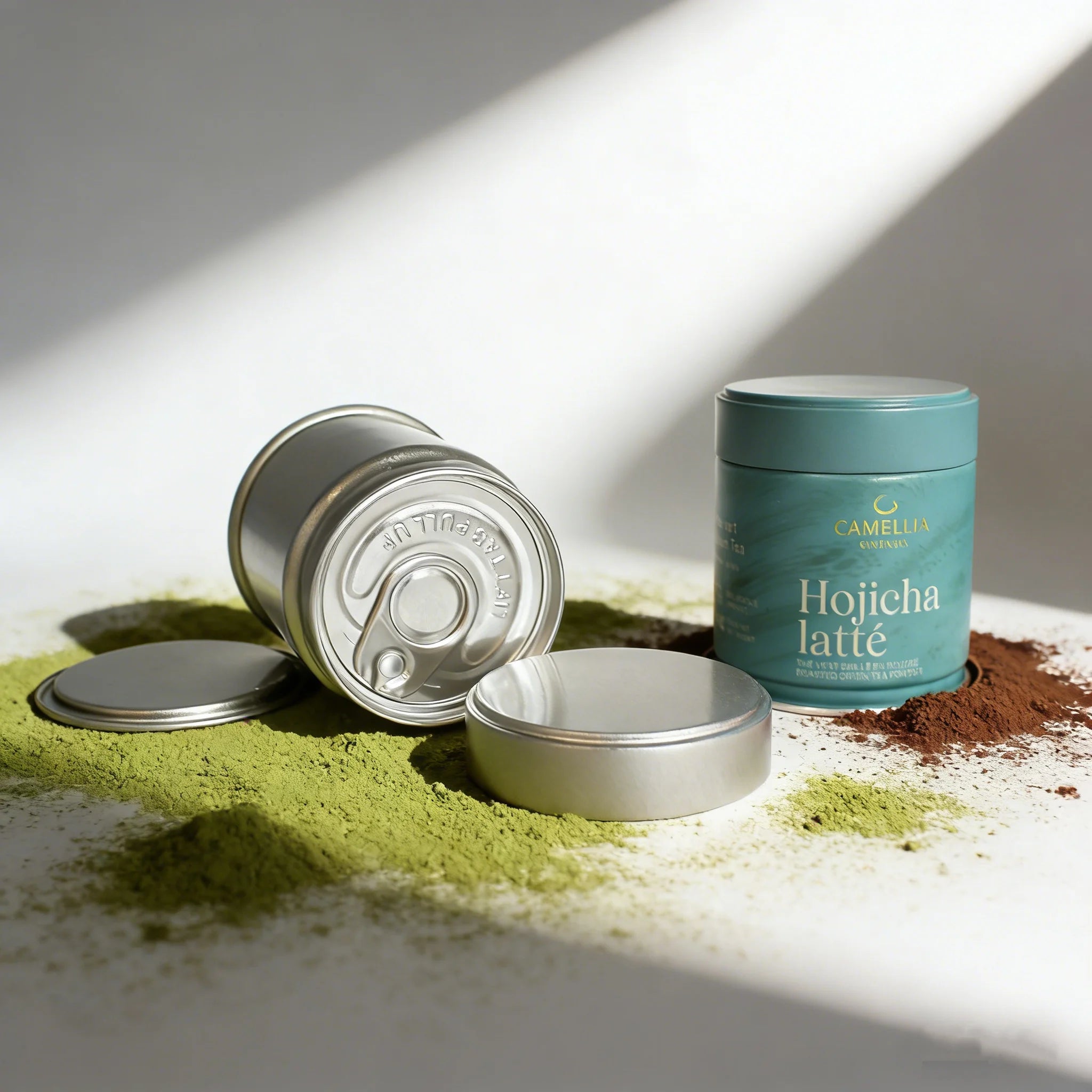 Wholesale Empty Tea Tin Can in Bulk Metal Tin Can Wholesale 100g 30g 50g Matcha Tin Container 60x68mm 60x60mm - 图片 4