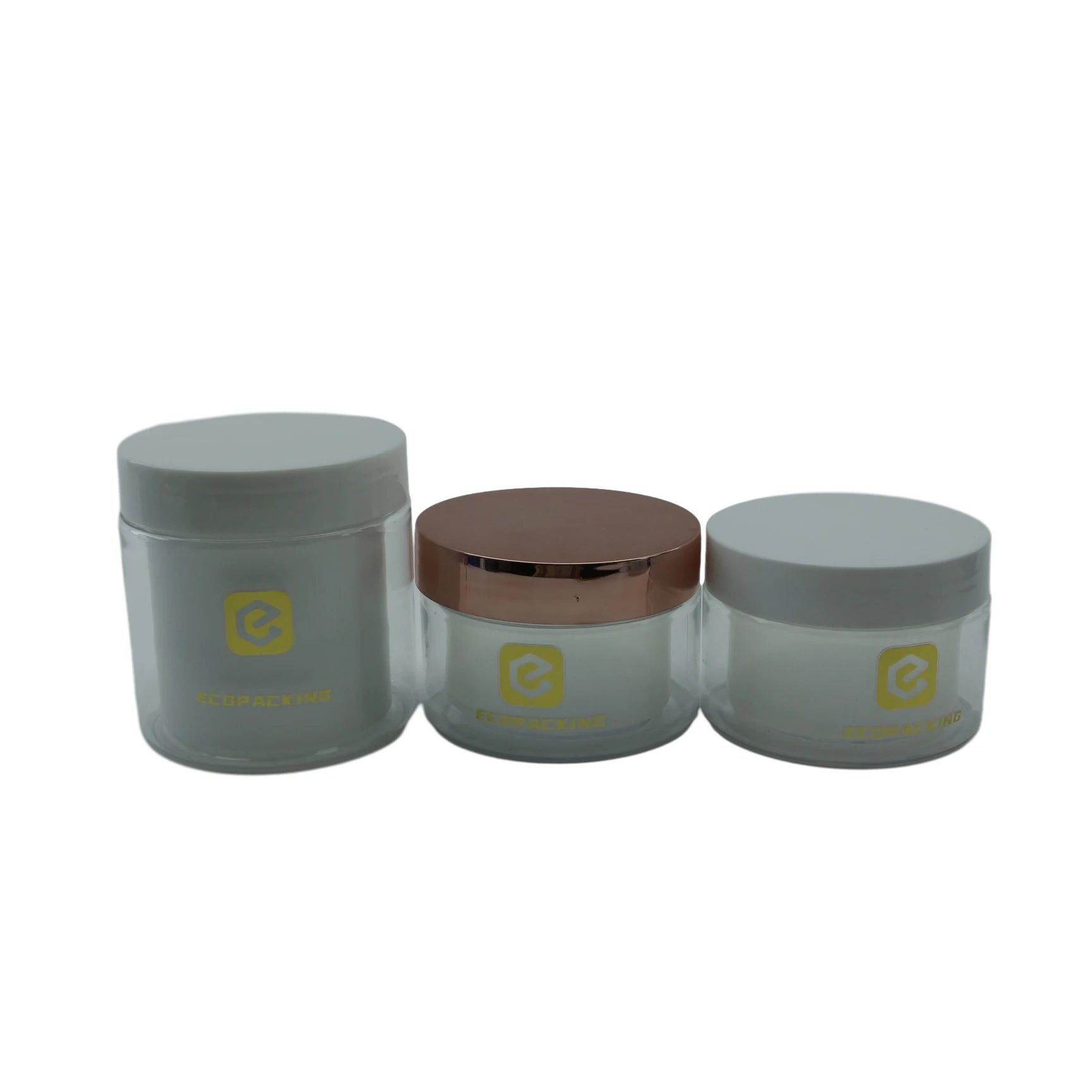 1oz 2oz 4oz 6oz 8oz 16oz 100ml 150m Clear Powder Plastic Cream Jar PET Food Honey Jars Scrub Body Butter Container Jar with Lids - 图片 6